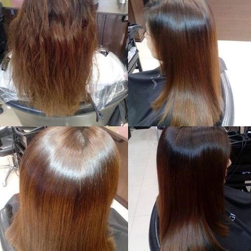 Кератиновое восстановление волос brazilian blowout